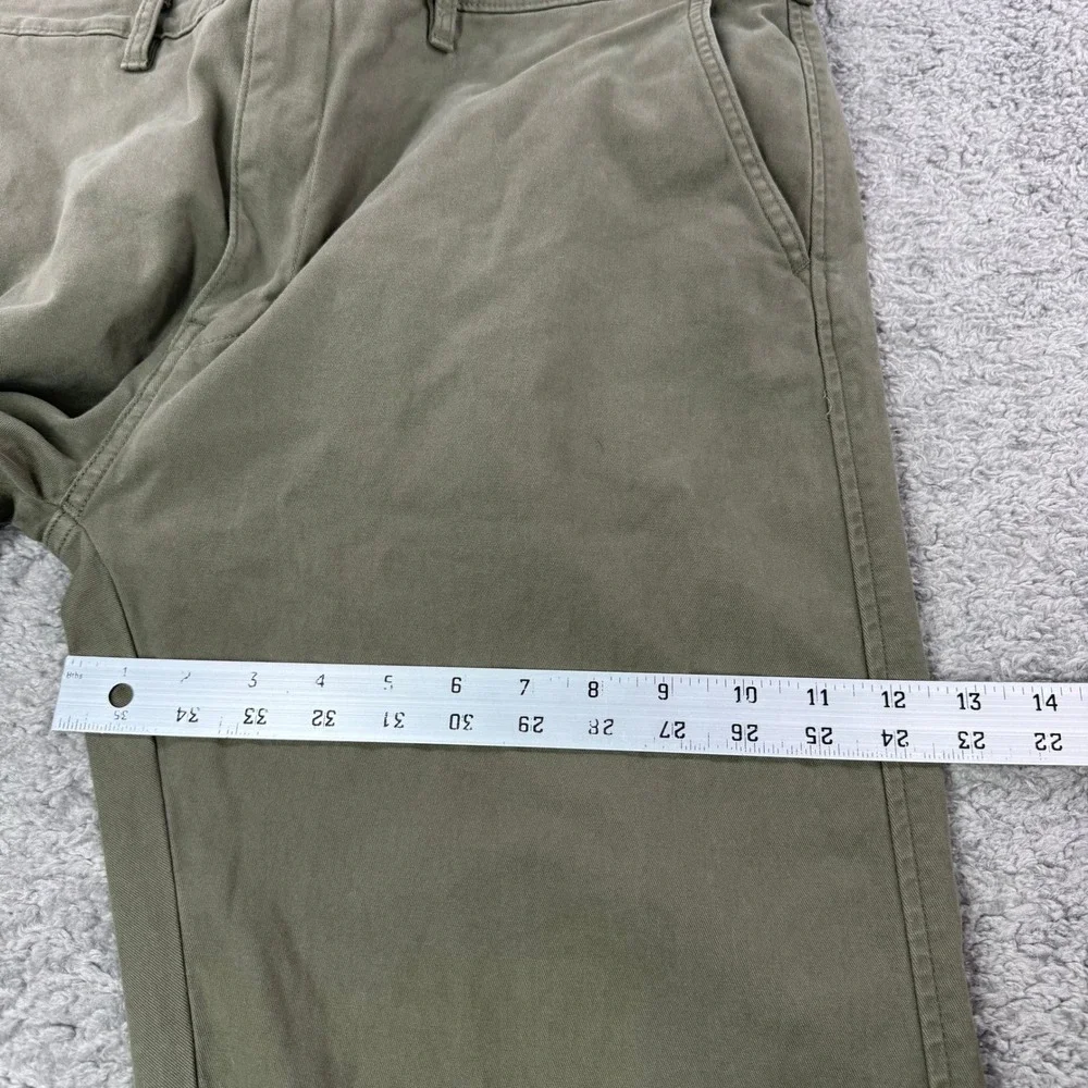Levis XX Chino Standard Taper Pants Mens 38x31 Olive Green 17196-0001
